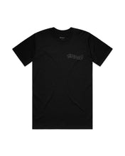 Load image into Gallery viewer, GRADIENT TAG TEE BLACK