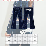 GIRLS VELOUR TRACKPANT