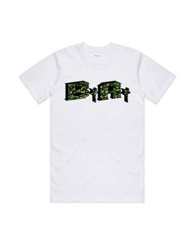 3D SF CAMO TEE WHITE