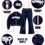 GIRLS VELOUR JACKET