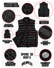 Load image into Gallery viewer, LIGHTWEIGHT REVERSIBLE QUILTED VEST