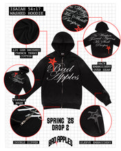 Load image into Gallery viewer, ISAIAH 54:17 VINTAGE WASH HOODIE