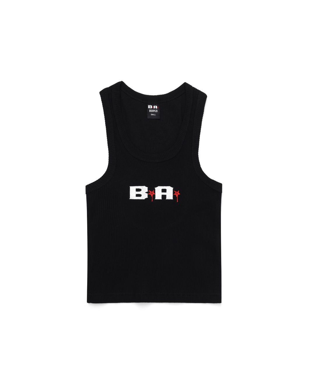 SHOTS FIRED SINGLET BLACK LADIES
