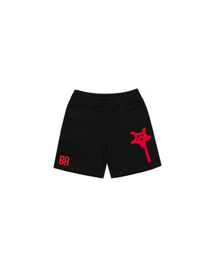 BIG SHOT TRACK SHORT BLACK