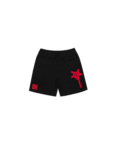 BIG SHOT TRACK SHORT BLACK
