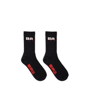 Load image into Gallery viewer, B.A. BLACK SOCKS 2 PACK