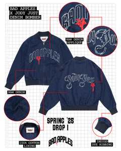 B.A. x JODY JUST DENIM BOMBER