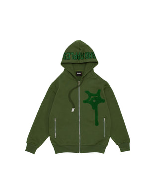 BIG SHOT ZIP UP GREEN