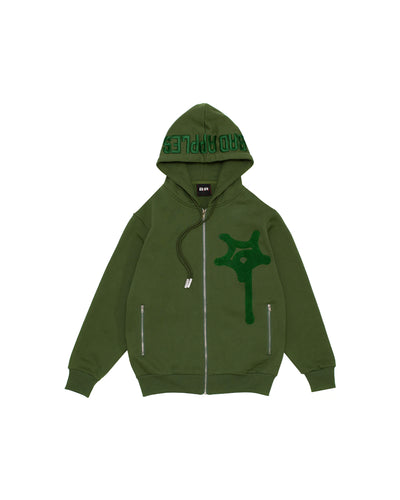 BIG SHOT ZIP UP GREEN