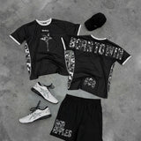 SNOW CAMO SPORTS SHORT