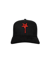 Load image into Gallery viewer, HEAD SHOT TRUCKER CAP RED
