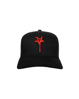 HEAD SHOT TRUCKER CAP RED