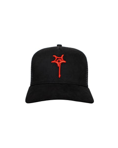 HEAD SHOT TRUCKER CAP RED