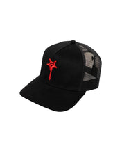 Load image into Gallery viewer, HEAD SHOT TRUCKER CAP RED