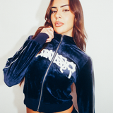 GIRLS VELOUR JACKET