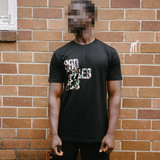 CAMO STACK TEE