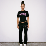 GIRLS TAG FOLD OVER PANT