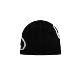 MERINO WOOL CIRCLE TAG BEANIE
