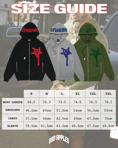 BIG SHOT ZIP UP GREY