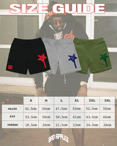 BIG SHOT TRACK SHORT BLACK