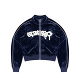 GIRLS VELOUR JACKET