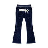 GIRLS VELOUR TRACKPANT