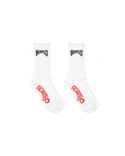 Load image into Gallery viewer, B.A. WHITE SOCKS 2 PACK